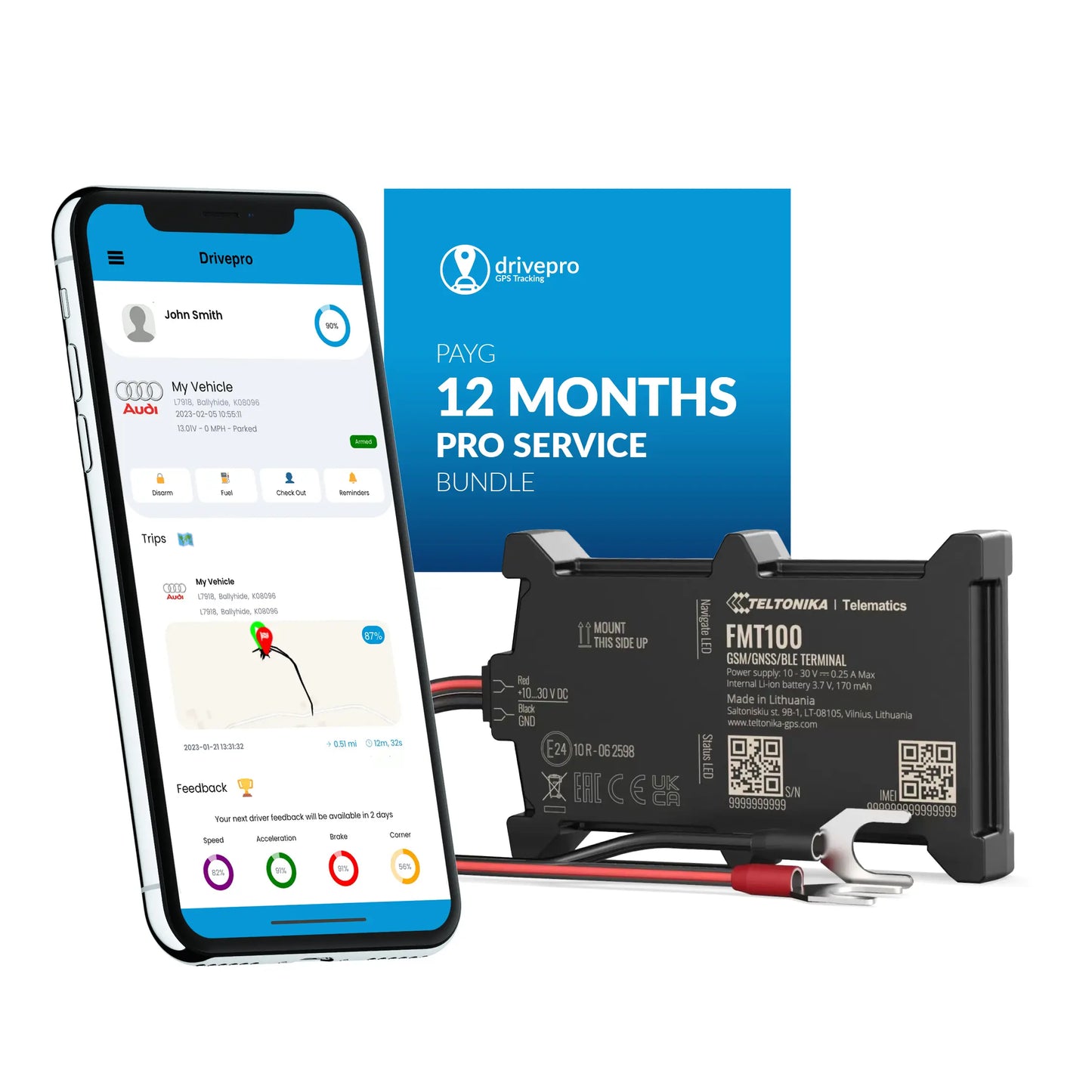 Drivepro FMT100 12 month bundle