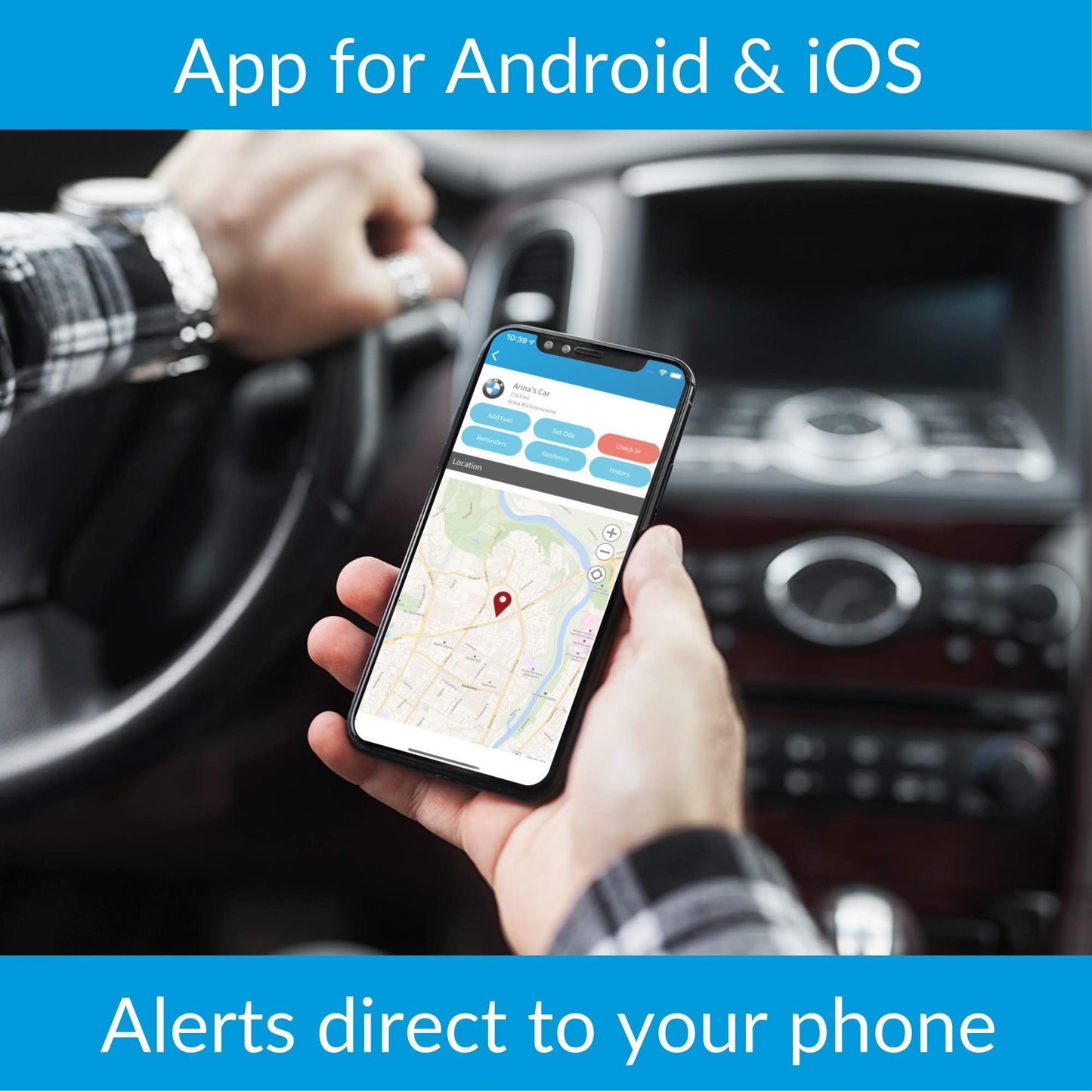 DrivePro.io Plug&Go GPS Tracker - 12 Months Pro Service